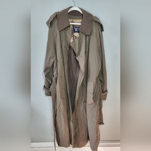 BURBERRY Vintage Trench | Heritage | size XL | Wool Camel Insert | Classic Style